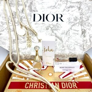 Dior GWP Set with Attache Phone Strap Jadore Bois Talisman with Circus Gift Box